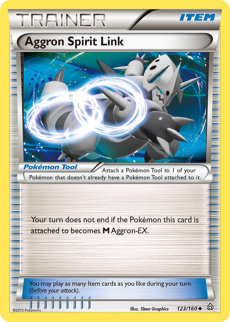 Primal Clash Aggron Spirit Link #123/160